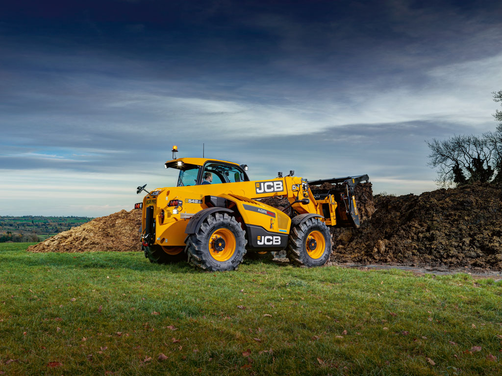ładowarka teleskopowa JCB 542-70 Agri Pro, JCB, RPT, Rolniczy Przegląd Techniczny, Błażej Dzielski