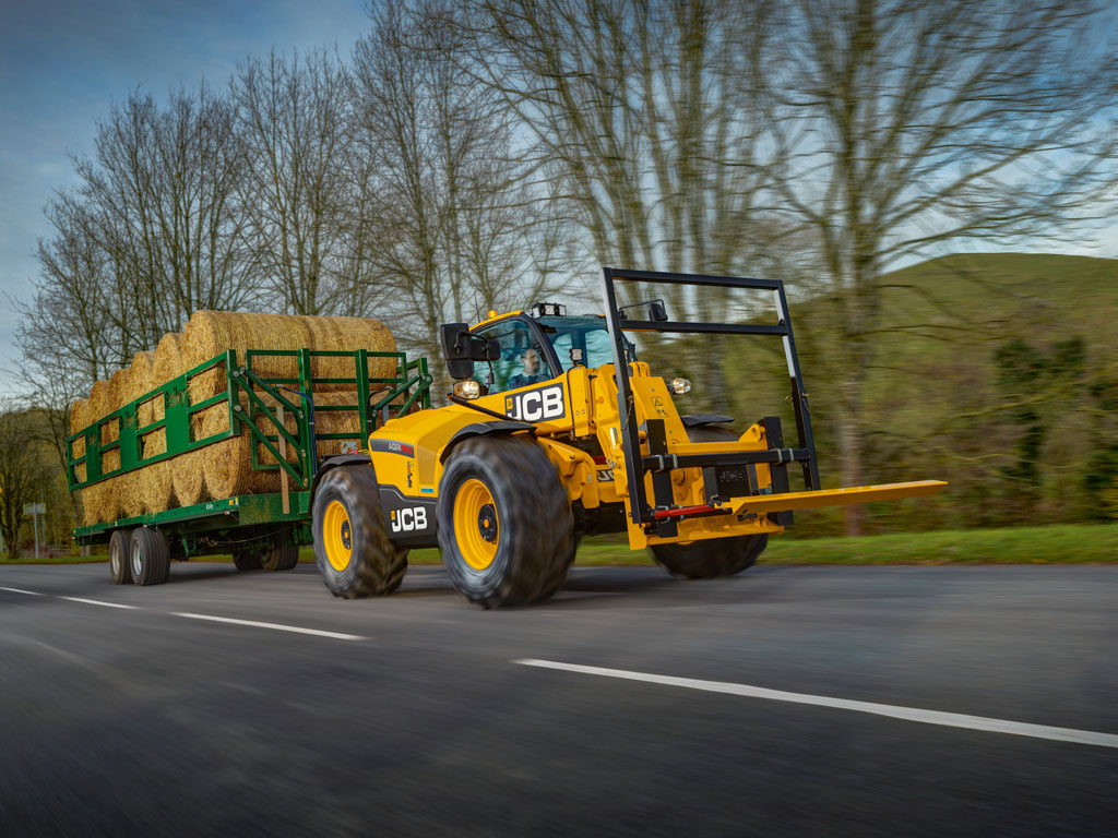 ładowarka teleskopowa JCB 542-70 Agri Pro, JCB, RPT, Rolniczy Przegląd Techniczny, Błażej Dzielski