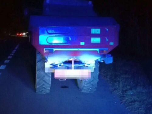 pijani traktorzyści, gmina Parczew, Ewelina Semeniuk, KPP Parczew