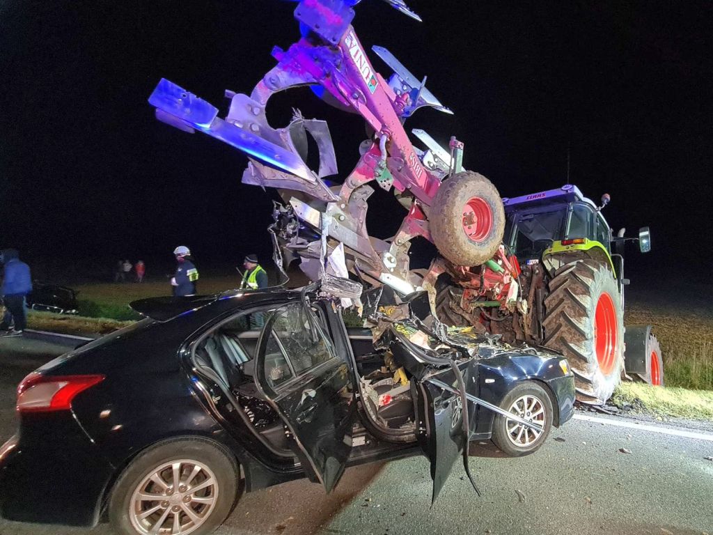 wypadki z udziałem ciągników rolniczych, powiat krotoszyński, Tomasz Patryas, Paulina Potarzycka