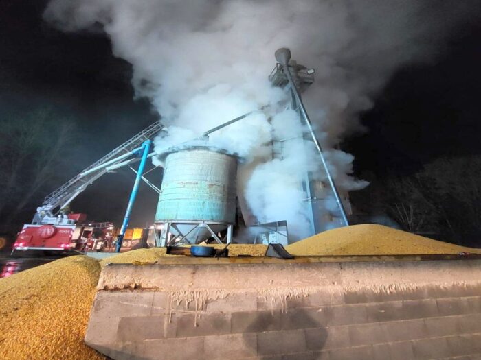 pożar suszarni na zboża, Marcin Lebiedowicz, KP PSP Hrubieszów