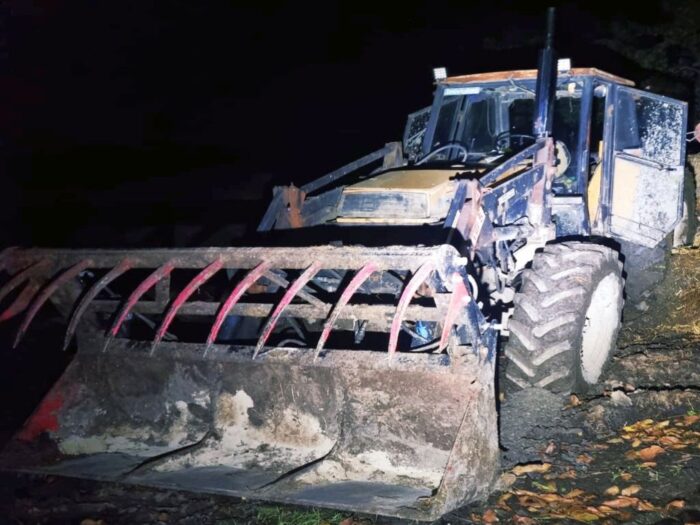 mężczyzna wpadł pod koła traktora, Lichynia, powiat strzelecki, Jędrynie