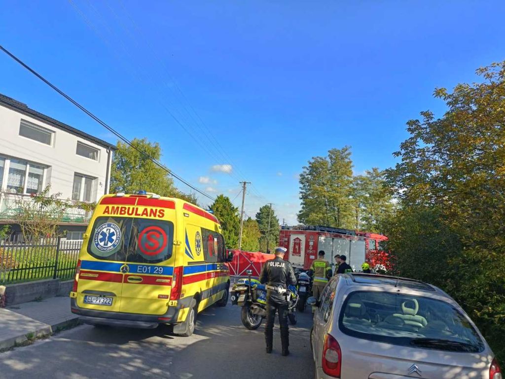 wypadki z udziałem ciągników rolniczych, Barkowice, Izabela Gajewska, KMP Piotrków Trybunalski