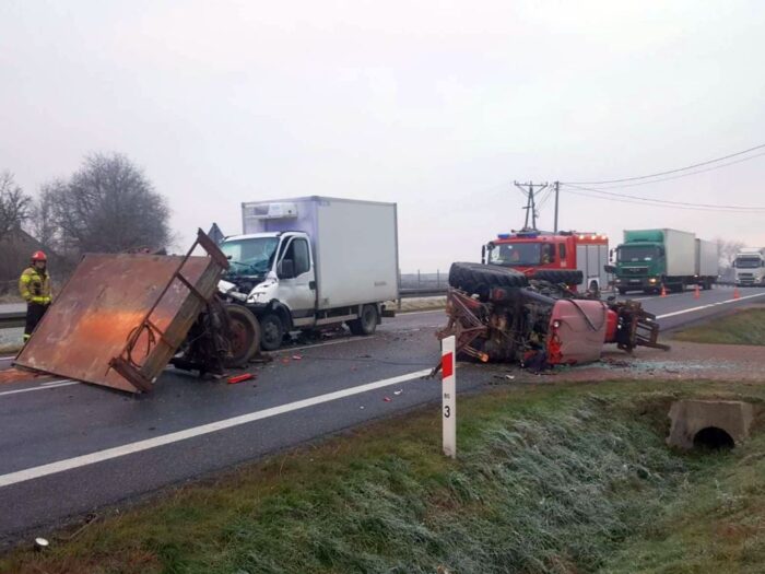 wypadki z udziałem ciągników rolniczych, Sadowie, powiat opatowski, Katarzyna Czesna-Wójcik