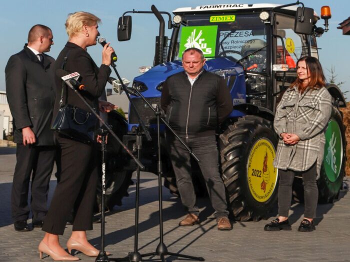 konkurs "Bezpieczne Gospodarstwo Rolne", KRUS, Grażyna i Paweł Leńscy, Strzyżewo