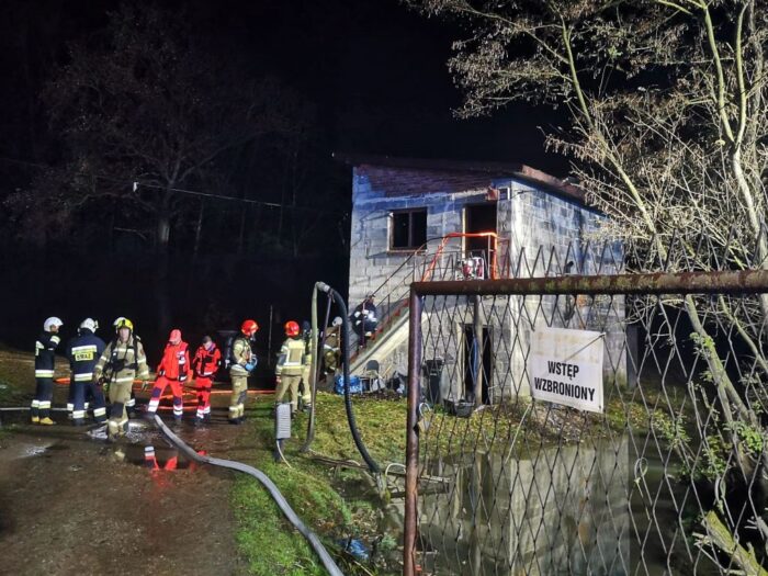 stawy hodowlane w Rudzach, powiat oświęcimski, gmina Zator, KWP w Krakowie