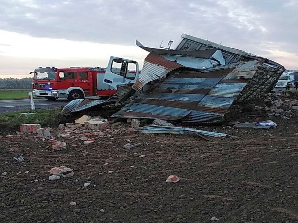 transport drobiu, Sobótka, Tomasz Chmielecki, KP PSP Ostrów Wielkopolski