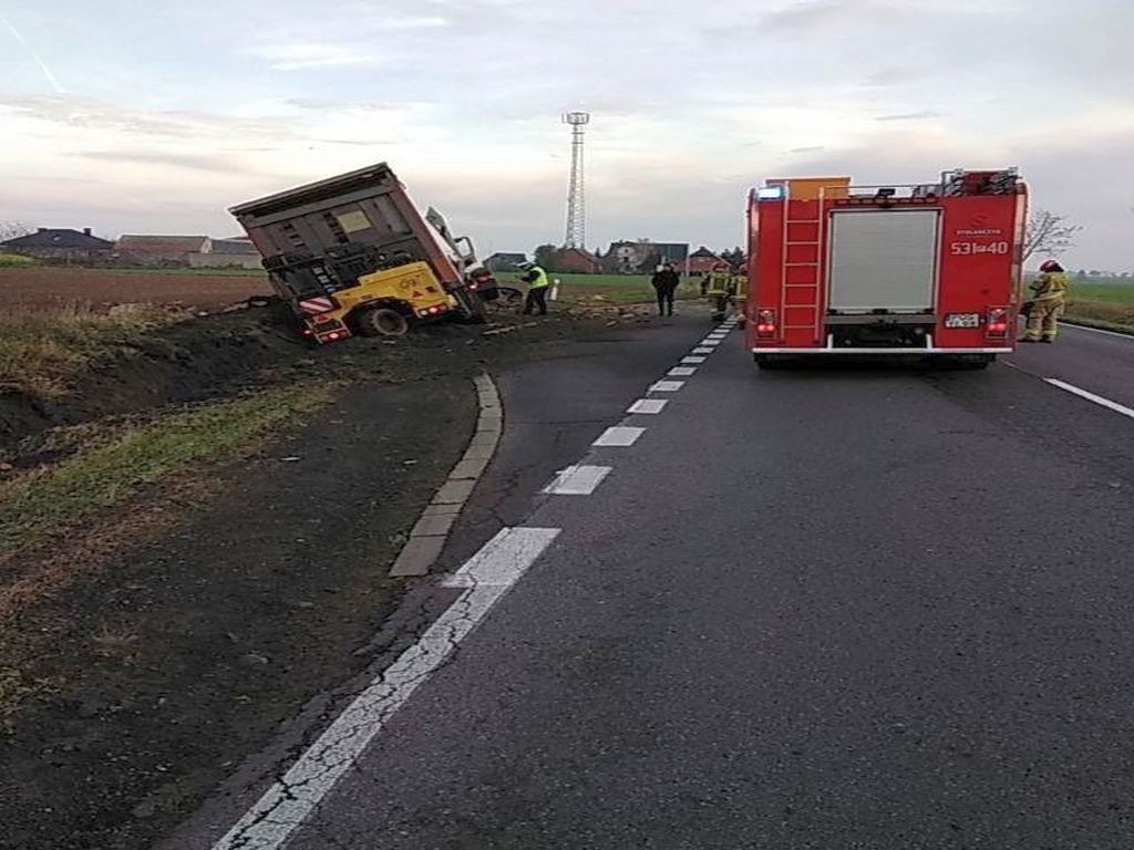 transport drobiu, Sobótka, Tomasz Chmielecki, KP PSP Ostrów Wielkopolski