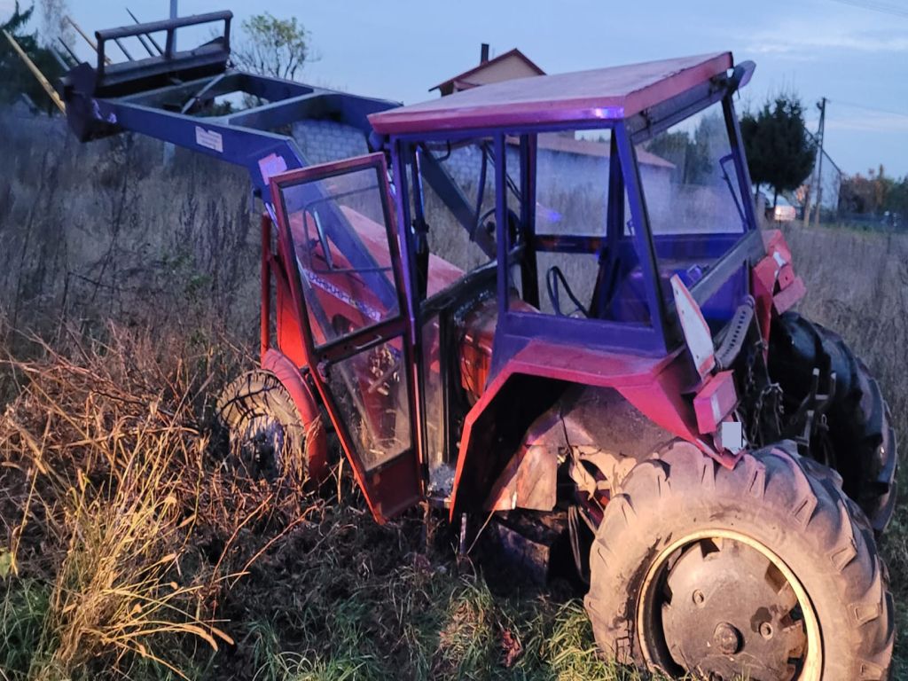 wypadki z udziałem ciągników rolniczych, Podgórze, powiat płocki, Krystyna Kowalska
