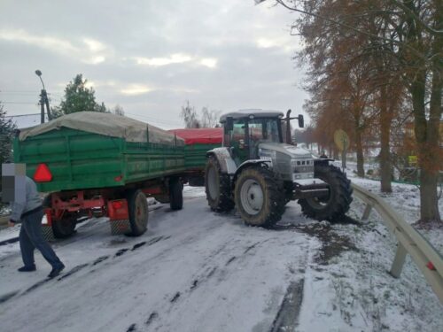 transport ziemniaków, Stawiska, powiat mogileński, KPP Mogilno