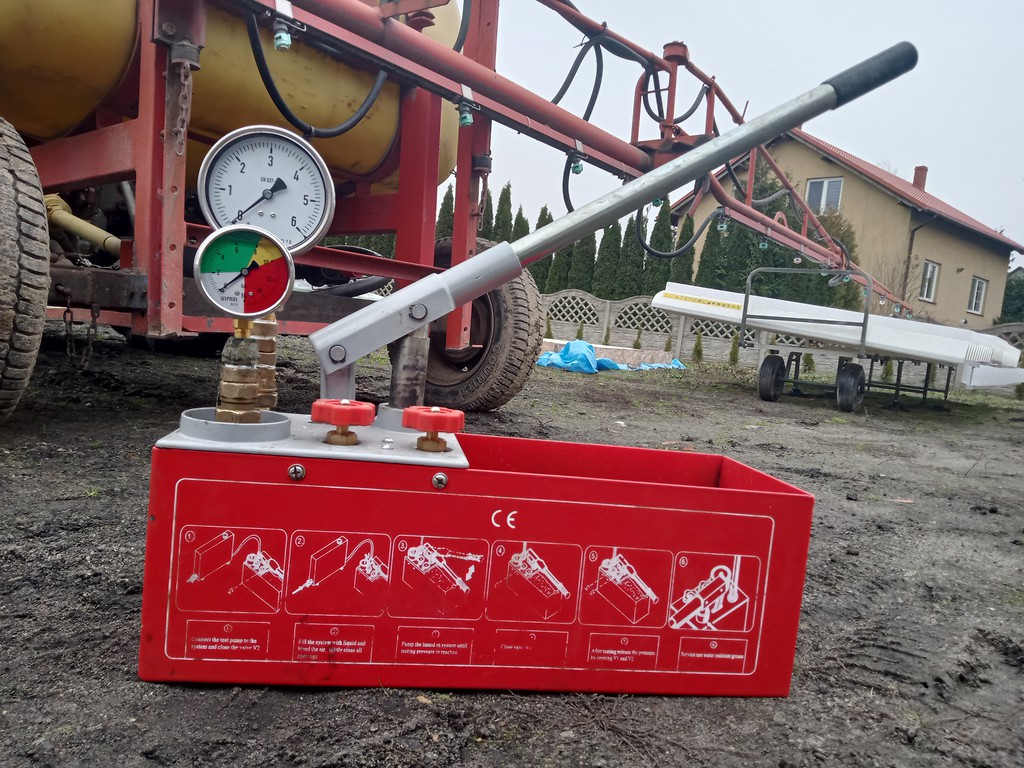 badanie opryskiwaczy, WIORiN Bydgoszcz, RPT, Rolniczy Przegląd Techniczny