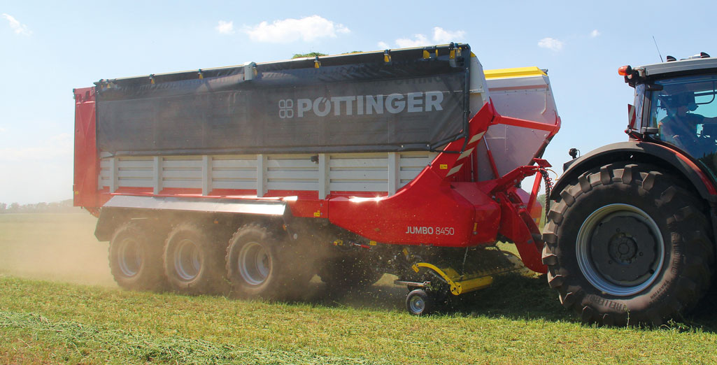 przyczepy Pöttinger, Boss Master, Jumbo 8000, RPT, Rolniczy Przegląd Techniczny