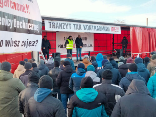 rolnicy, protest, Hrubieszów