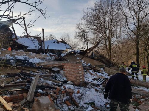 katastrofy budowalne w gospodarstwach, Smoniowice, powiat proszowicki, Góry, Las Stocki, powiat puławski