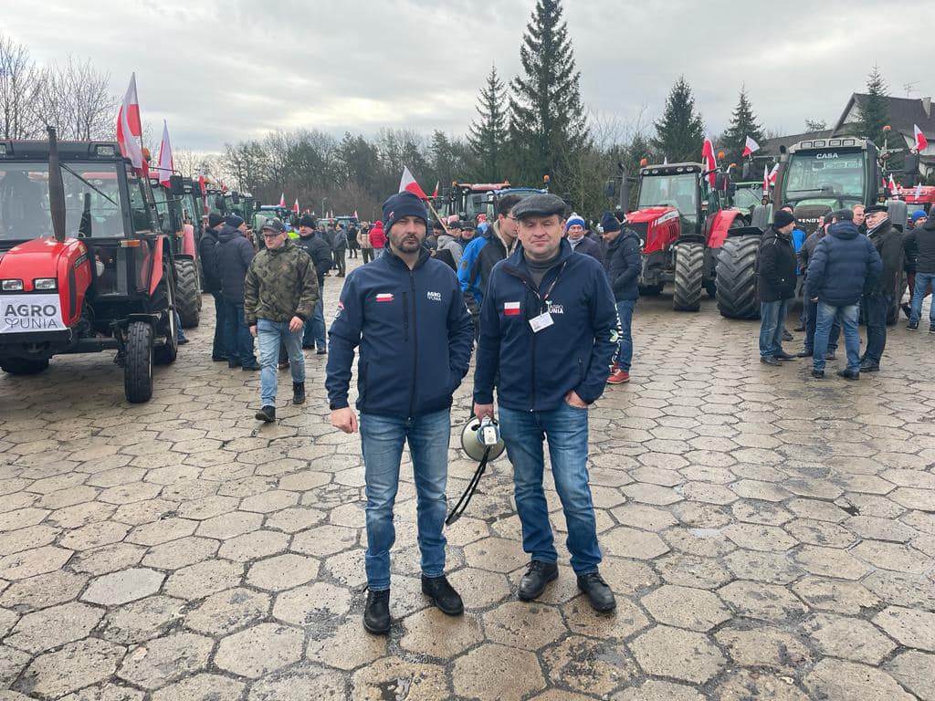 Agrounia, Michał Kołodziejczak, protesty rolników na drogach, Chełm, Andrzej Waszczuk
