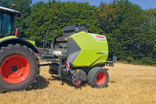 Prasy zwijające Claas Variant 500, Claas, RPT, Rolniczy Przegląd Techniczny