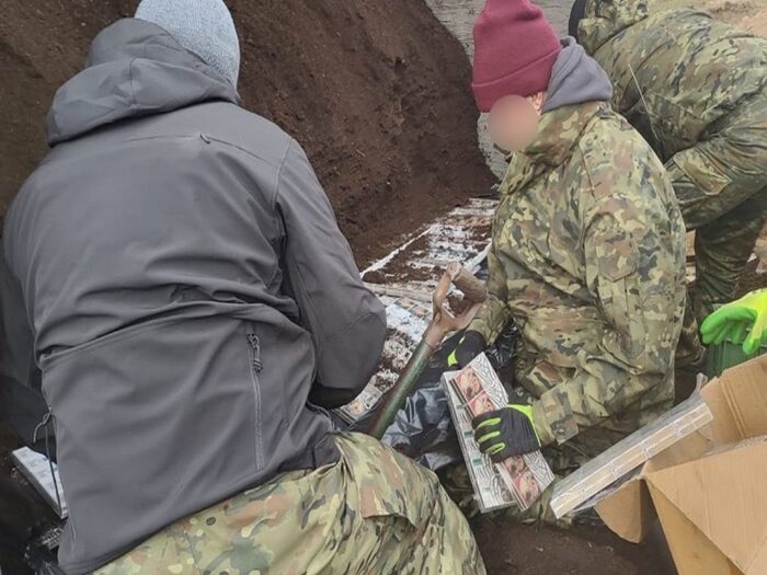 papierosy bez akcyzy, Placówka SG w Grzechotkach, transport torfu, powiat ostródzki