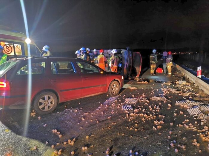 jaja wypadły na drogę, Górki Szczukowskie, Małgorzata Perkowska-Kiepas, KM PSP Kielce