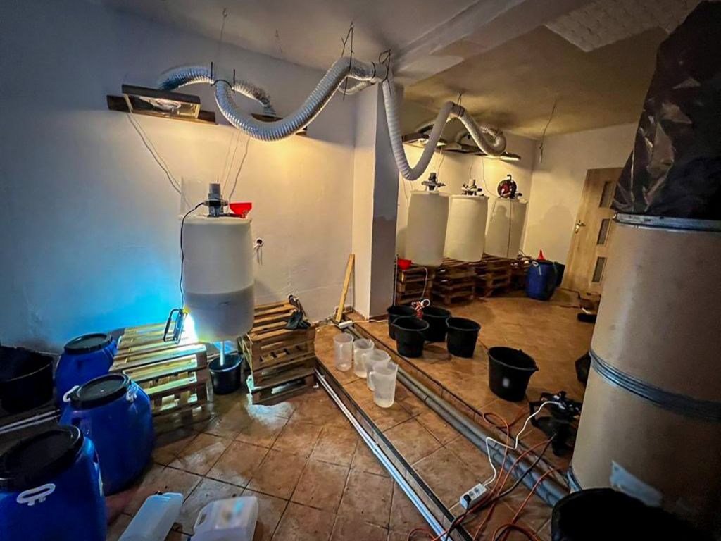 Laboratorium narkotyków w gospodarstwie, powiat opolski, CBŚP, Prokuratuta Krajowa