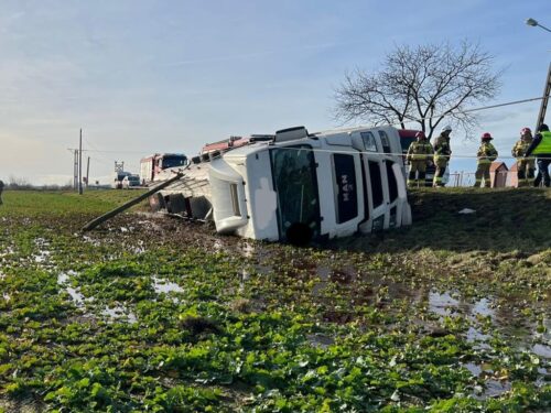 transport melasy, Iglowice, powiat namysłowski, KP PSP Namysłów