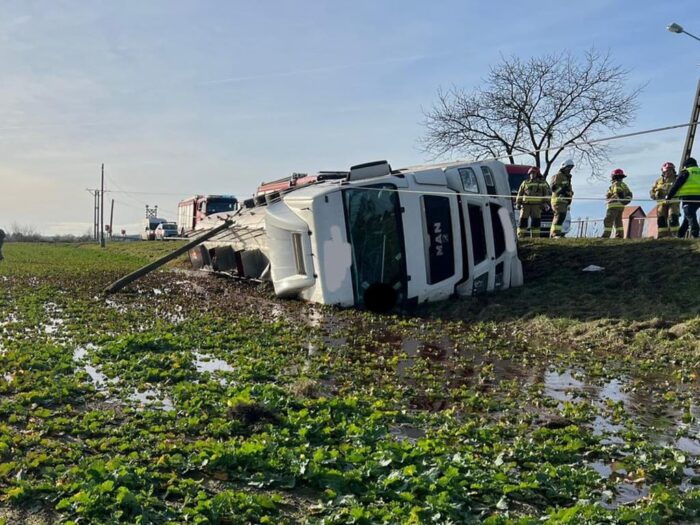 transport melasy, Iglowice, powiat namysłowski, KP PSP Namysłów