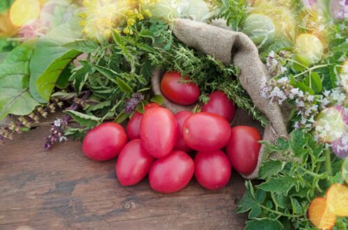 pomidory, pomidory malinowe