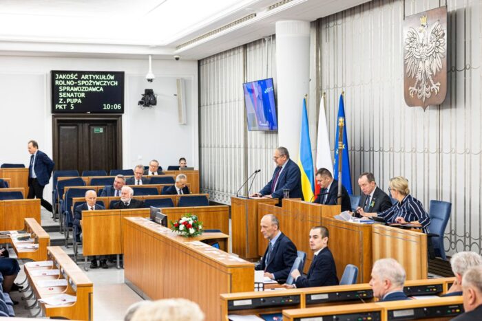 ustawa o jakości artykułów rolno-spożywczych, IJHARS, KAS, Senat
