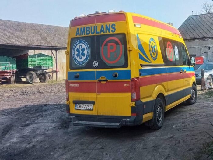 atak byka w gospodarstwie, Nowa Zawada, powiat włocławski,