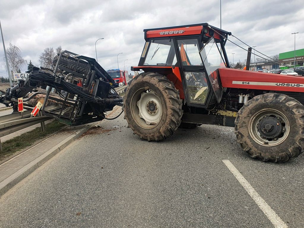 wypadki z udziałem ciągników rolniczych, Jabłonna, powiat legionowski, KP PSP Legionowo