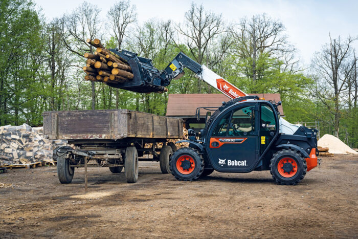 ładowarka teleskopowa Bobcat TL25.60, Mike Vought, RPT, Rolniczy Przegląd Techniczny, Florian Hilbert