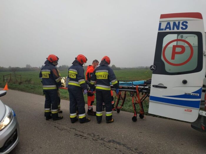 Bedoń Przykościelny, OSP Bedoń, druh OSP zasłabł po akcji