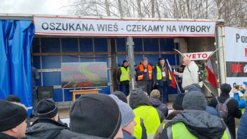 protest, oszukana wieś, protest rolników