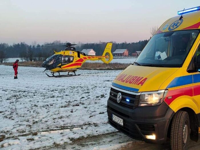 Mężczyzna porażony prądem w gospodarstwie, Wilków-Kolonia, powiat oopolski, Edyta Żur