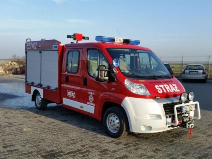 straż pożarna, bukowo morskie, wóz strażacki