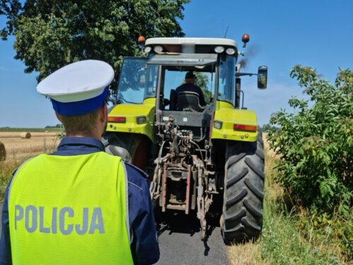 kolizja ciągnik, awaria ciągnika, usterka ciągnika, kpp przasnysz