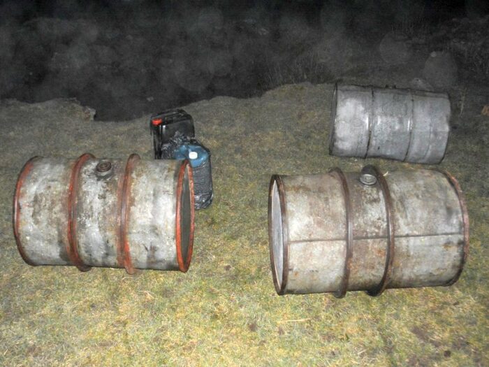 kradzież paliwa, paliwo do maszyn, kpp złotów, olej napędowy