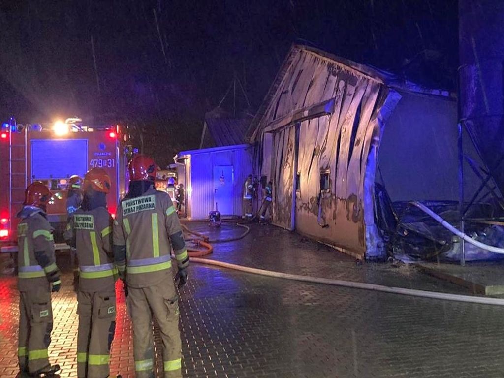 pożar kurnika, pożar na fermie, chutkowice, kp psp siemiatycze