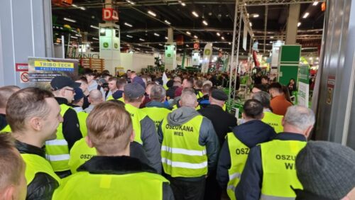 Kielce, Agrotech, Oszukana Wieś, protest