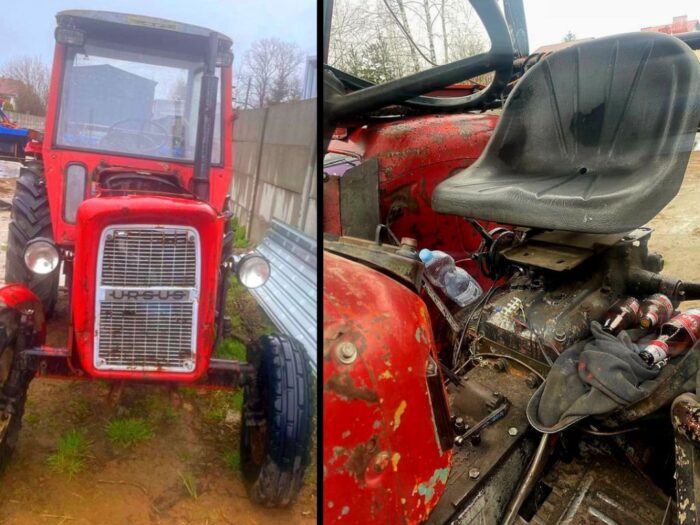 kpp nisko, ulanów, pijany traktorzysta, rajd traktorzysty