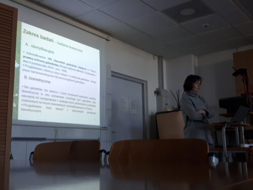 Dorota Sienkiewicz-Paderewska, sala, Katedra Agronomii