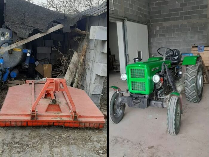 kpp grójec, kradzieże w gospodarstwach, błędów, skradziony ciągnik