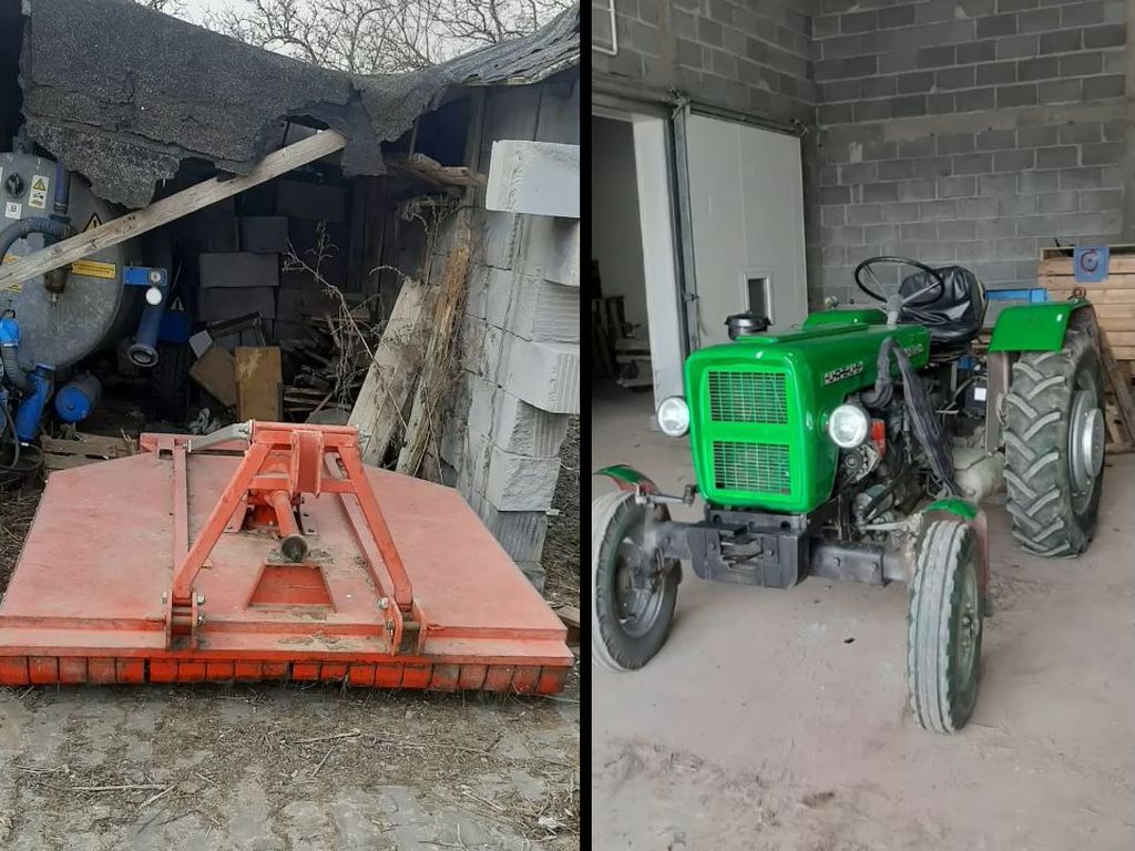 kpp grójec, kradzieże w gospodarstwach, błędów, skradziony ciągnik