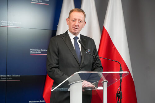 Robert Telus, minister rolnictwa