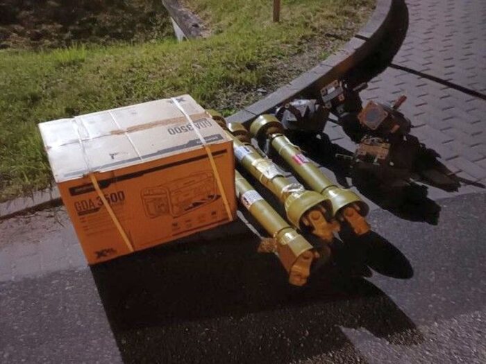 kmp rzeszów, kradzież, części do maszyn, zasadzka