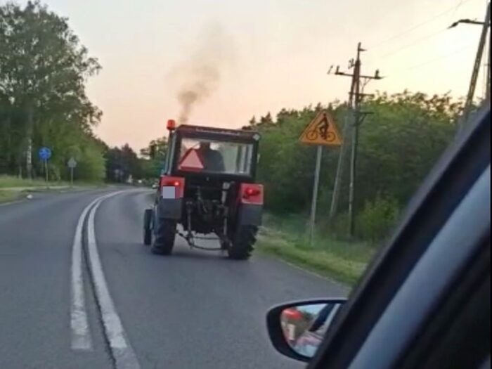 kpp złotów, pijany, traktorzysta, ujęcie