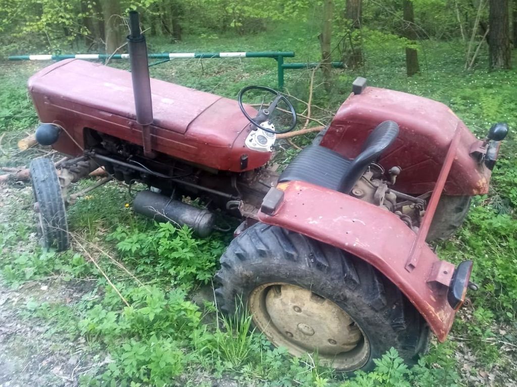 pijany traktorzysta, wypadek, kpp krasnystaw, rudnik
