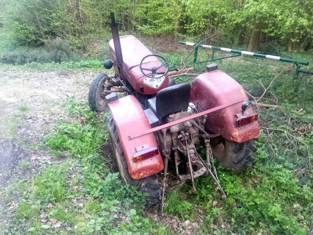 pijany traktorzysta, wypadek, kpp krasnystaw, rudnik
