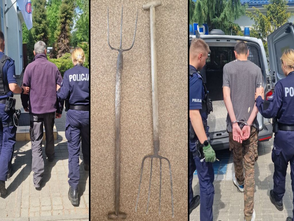 kpp włodawa, atak, widły, awantura, groźby karalne
