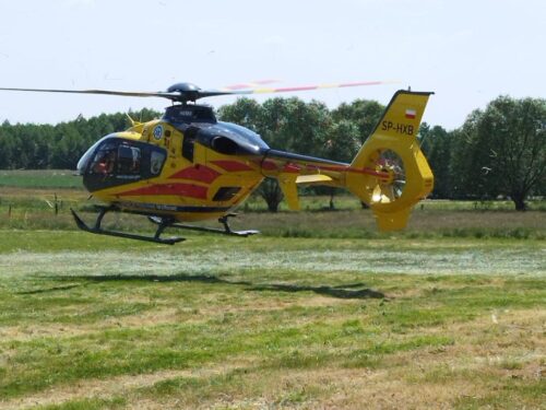 wypadek, prace polowe, sianokosy, zdarzenie, poszkodowany, nastolatek, kpp żuromin