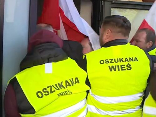 protest, rolnicy, medyka, ukraina, import, blokada